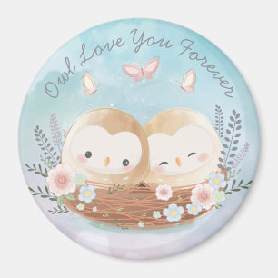Imán Cute Owls Magnet