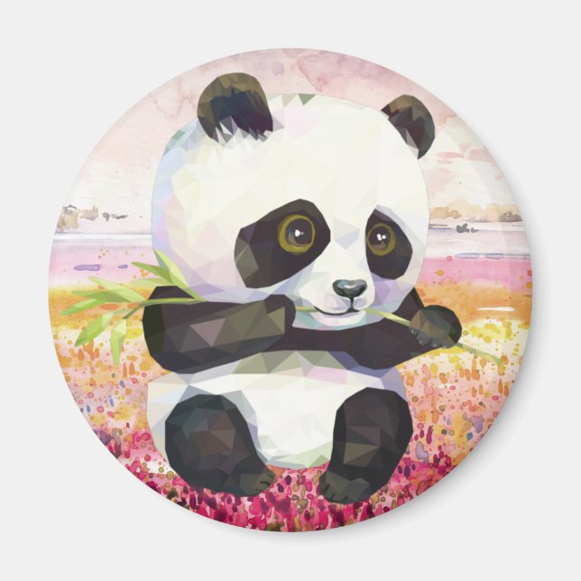 Imán Cute Panda Bear Magnet (Frente)