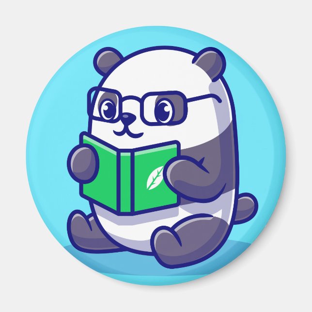 Imán Cute Panda Bear Magnet (Frente)