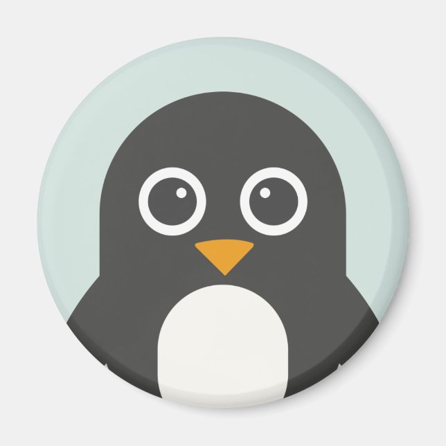 Imán Cute Penguin Magnet (Frente)