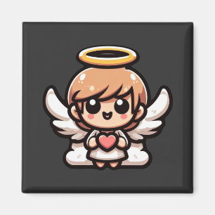 Imán Cute Personalizado Angel