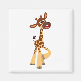 Imán Cute Personalizado Baby Giraffe Magnet