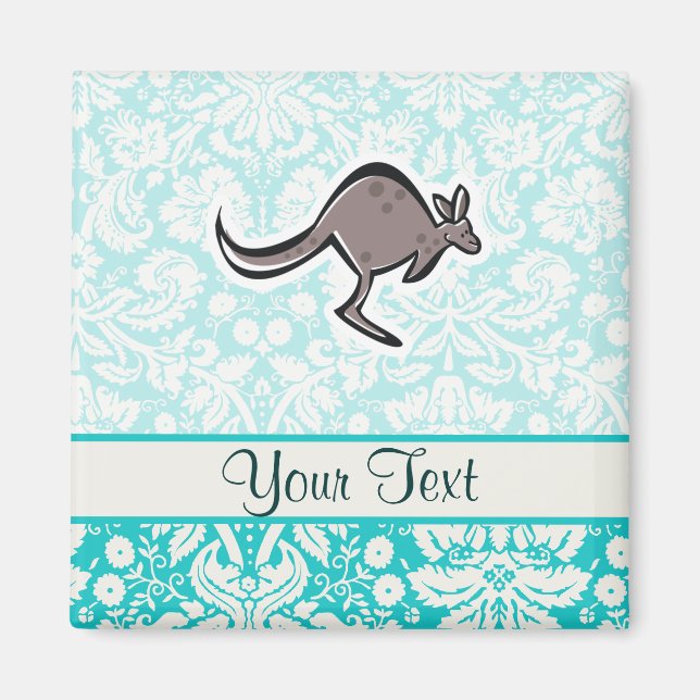 Imán Cute Personalizado Kangaroo (Frente)