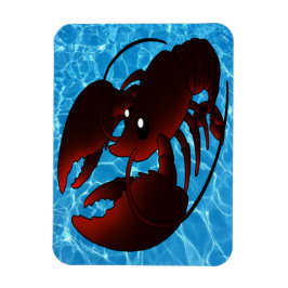 Imán Cute Personalizado Red Lobster Magnet