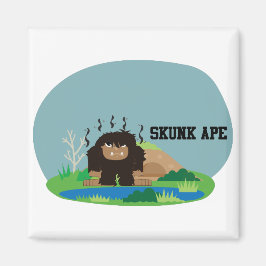 Imán Cute Personalizado Skunk Ape