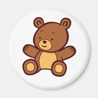 Imán Cute Personalizado Teddy Bear Magnet