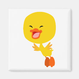 Imán Cute Personalizado Volador Duckling Magnet