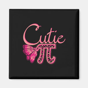 Imán Cute Pi Mariposa Matemáticas Fiesta Matemáticas Di
