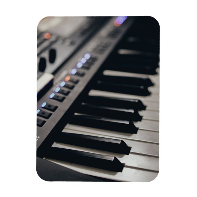 Imán Cute Piano Design (Vertical)
