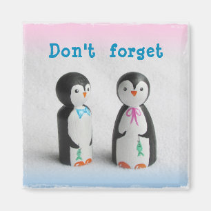Imán Cute pingüino