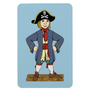 Imán Cute Pirate Lad