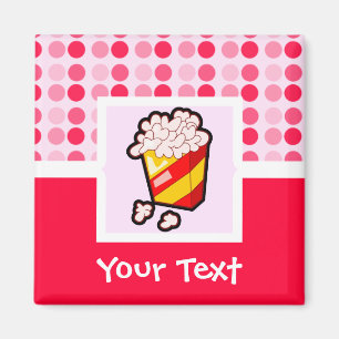 Imán Cute Popcorn