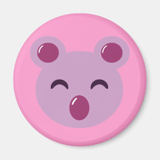 Imán Cute Purple Koala Bear