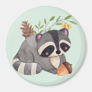 Imán Cute Racoon Magnet