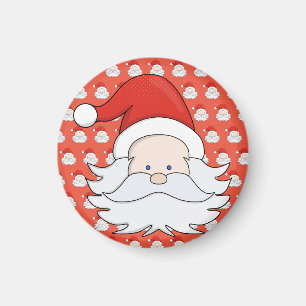 Imán Cute Santa Claus