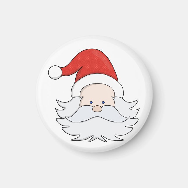 Imán Cute Santa Claus (Frente)