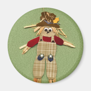 Imán Cute Scarecrow Magnet