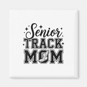 Imán Cute Senior Track Mom Life 2025 Sports Cl De 2025