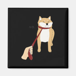 Imán Cute shiba inu Diseño divertido para perros no p