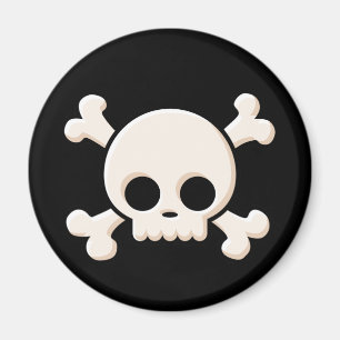 Imán Cute Skull