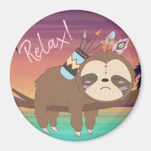 Imán Cute Sloth Magnet