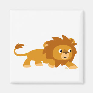 Imán Cute Smart Personalizado Lion Magnet