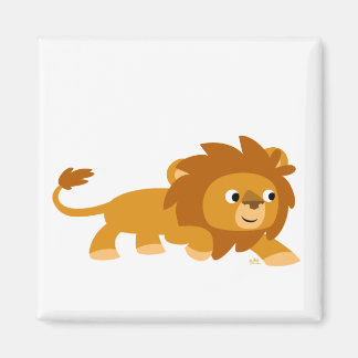 Imán Cute Smart Personalizado Lion Magnet