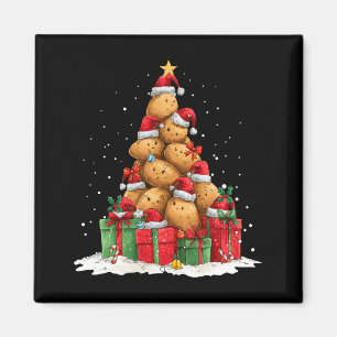 Imán Cute Tato Le Árbol de Navidad Sombrero de Navidad
