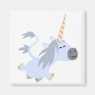 Imán Cute Trotting Personalizado Unicorn Magnet