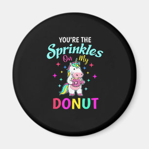 Imán Cute Unicorn Espolvorea Tu Donut Adultos Niños Mas