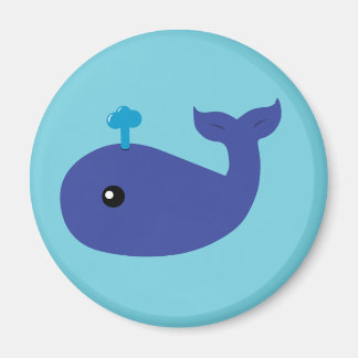 Imán Cute Whale