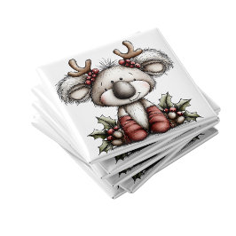 Imán Cute Whimsical Koala Christmas Magnet