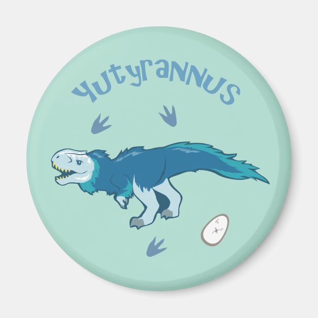 Imán Cute Yutyrannus (Frente)