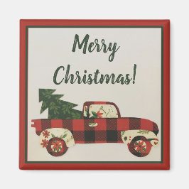 Imán Cutest Navidades Truck Magnet