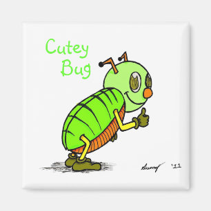 Imán Cutey Bug Fridge Magnet