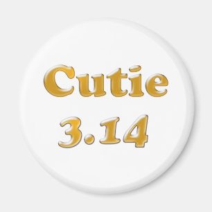 Imán Cutie 3.14 Pi Day