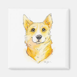 Imán Cutie Corgi