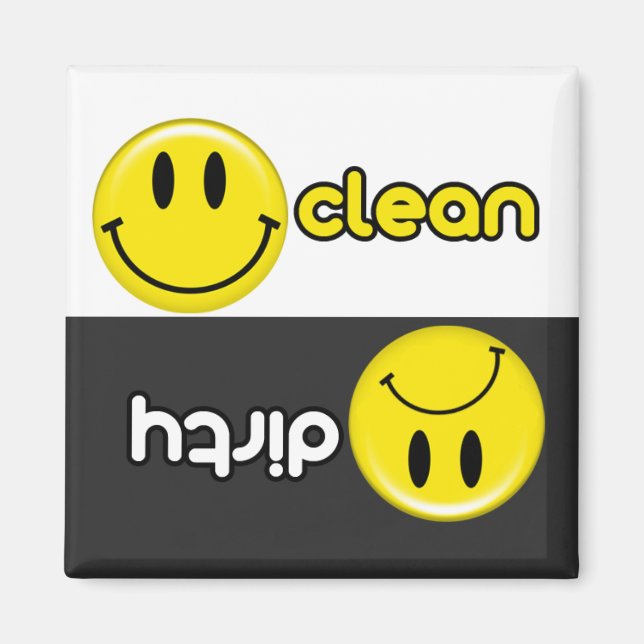 Imán Cutie Personalizado Dishlavavajillas Magnet (Frente)