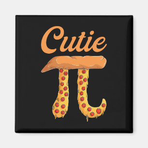 Imán Cutie Pizza Pi Day Vintage Retro Math Lover
