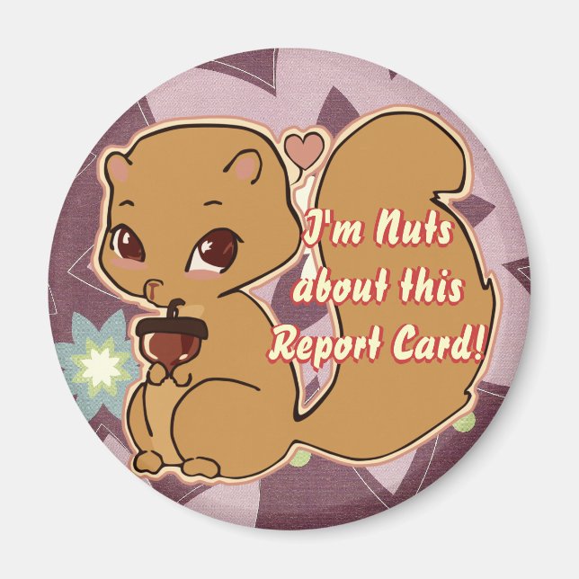 Imán Cutie Squirrel Magnet (Frente)