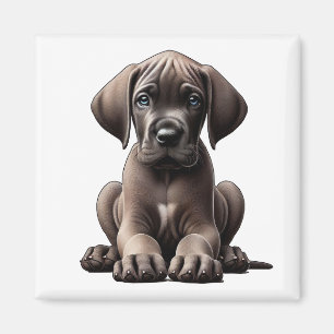 Imán Cuto gran dane puppy