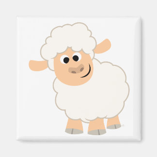 Imán Cuto Personalizado Sheep Magnet