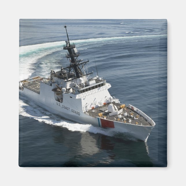 Imán Cutter Waesche 2 de la Guardia Costera de Estados  (Frente)