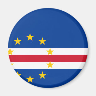 Imán CV de la bandera de Cabo Verde