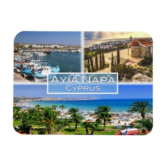 Imán CY Cyprus - Ayia Napa - Harbour - Nelia Beach - (Horizontal)