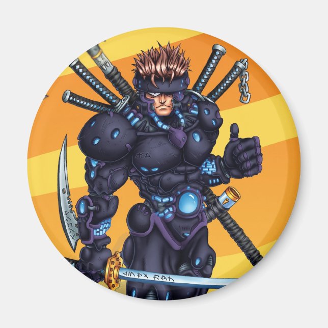 Imán Cyber Ninja (Frente)