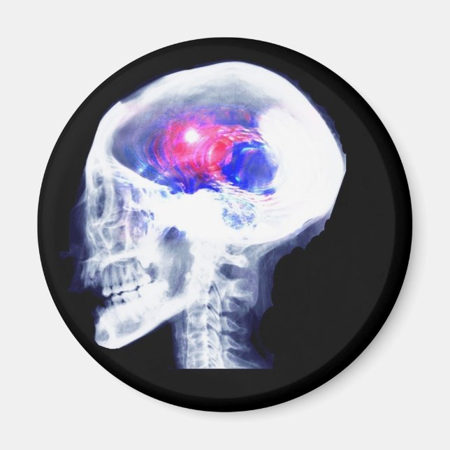 Imán Cyborg Brain (Frente)