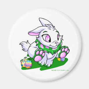 Imán Cybunny verde que compite con a través de neggs