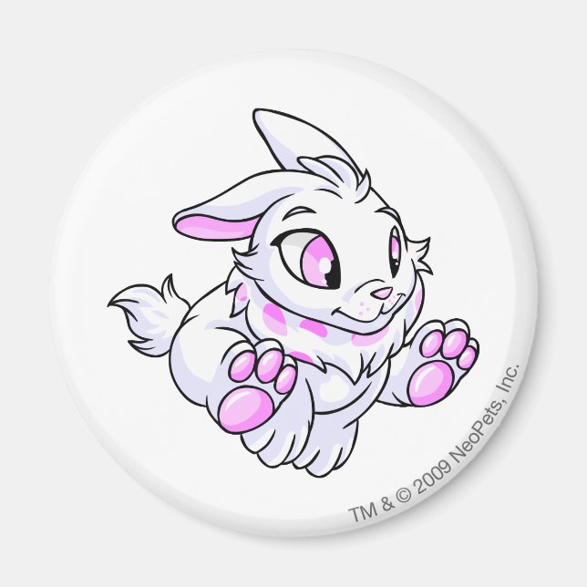 Imán Cybunny White (Frente)