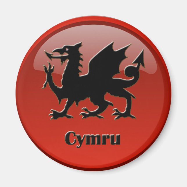 Imán Cymru, magnet (Frente)